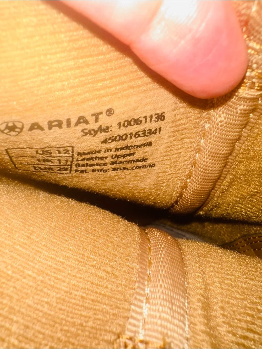 Ariat pre owned
